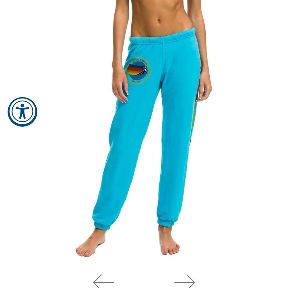Blue Aviator Nation Sweatpants
